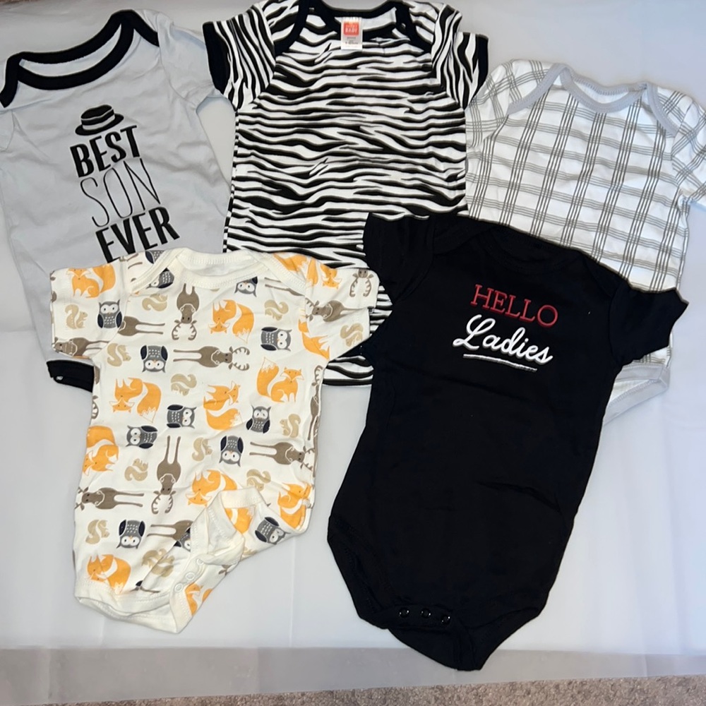 Little Treasure and others onesies bundle